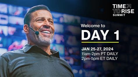 Time to rise summit - Time to Rise Summit Day 2: Expand Your Identity & Relationships - Tony Robbins MotivationTony Robbins is a #1 New York Times best-selling author, entrepreneu...